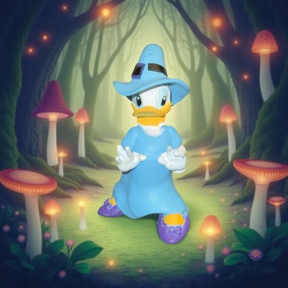 Disney Donald Duck “Brewing Witch Hazel” Mini Figure 2” B14 - Picture 1 of 8